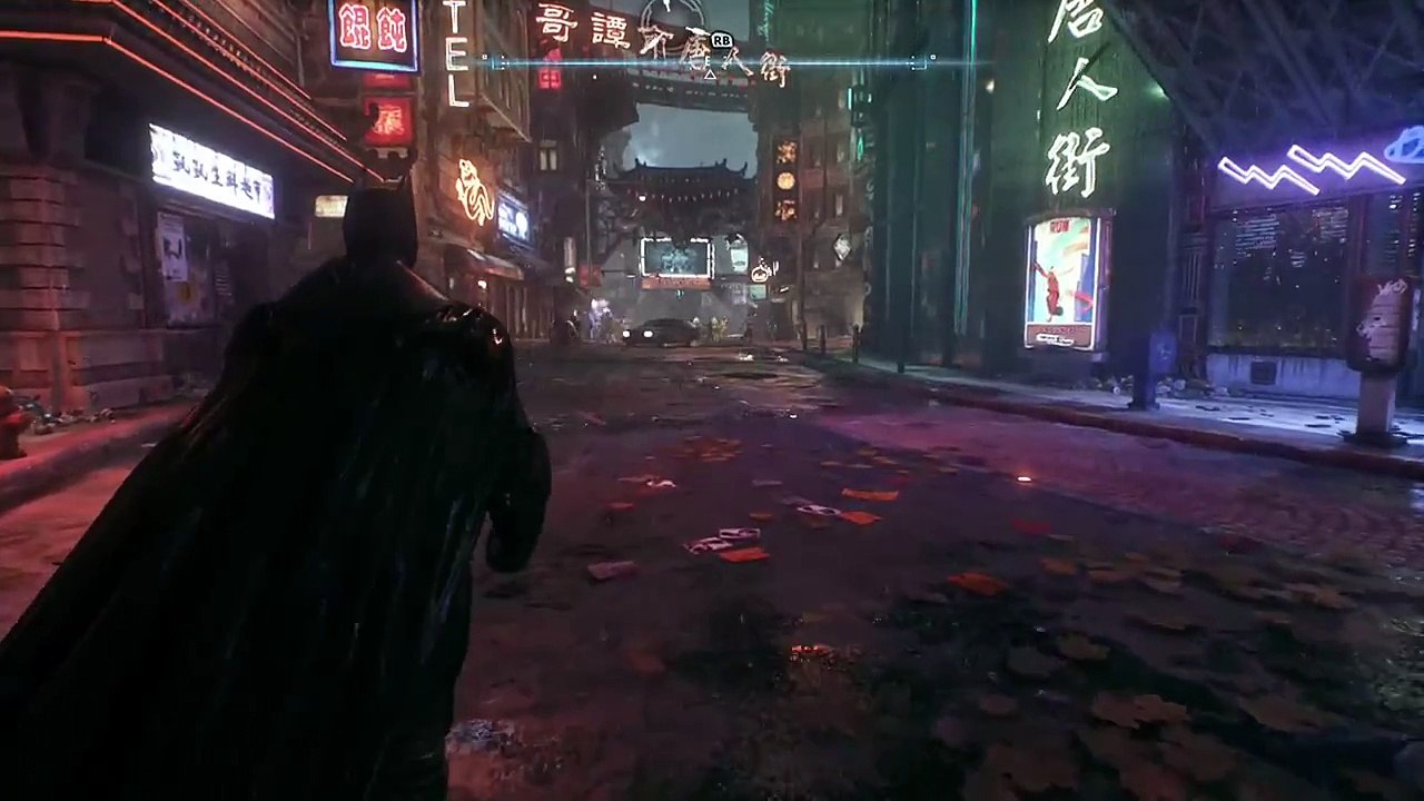 Batman: Arkham Knight - Arkham Origins Skin (Free Roaming Gameplay)