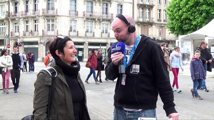 FIMU 2016: Céline et notre baladeur Nicolas