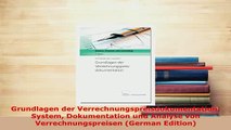 PDF  Grundlagen der Verrechnungspreisdokumentation System Dokumentation und Analyse von Read Online