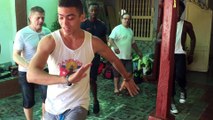 Dansacuba Cours de Style Garçon niveau inter février 2016 à Santiago de Cuba