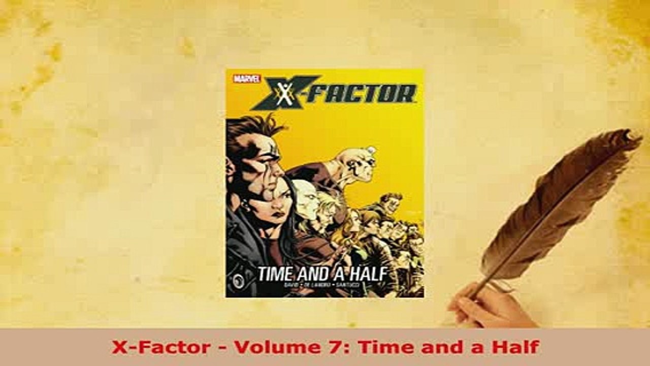 PDF  XFactor  Volume 7 Time and a Half Ebook
