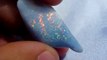 25 Cts Stunning MEXICAN BLUE OPAL FIRST QUALITY MULTICOLOR - AMAZING OPALS