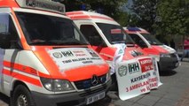 İhh'dan Halep'e Ambulans ve Tıbbi Malzeme Yardımı