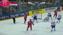 Россия-Норвегия  ЧМ 2016 по хоккею обзор матча