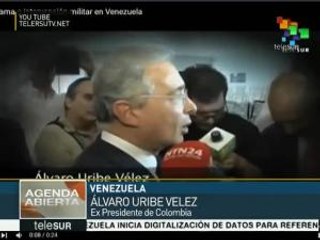Da declaraciones injerencistas expresidente colombiano sobre Venezuela