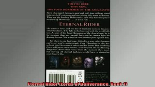 FREE DOWNLOAD  Eternal Rider Lords of Deliverance Book 1 READ ONLINE