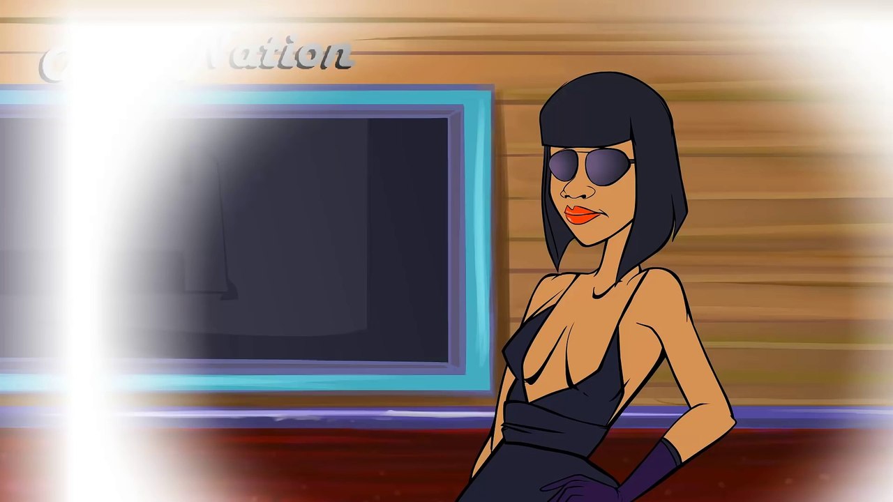 Rihanna - -FourFiveSeconds ft. Kanye West and Paul McCartney- (CARTOON PARODY)