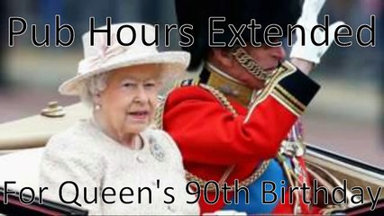 #UK pubs Open Late for #Queen #Birthday