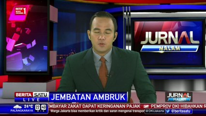 Patahan JPO di Tol BSD Berhasil Dievakuasi