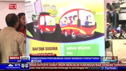 Kemenhub Kembali Gelar Mudik Gratis