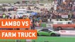 Lamborghini Races A Farm Truck | City vs Farm
