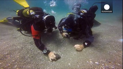 Израиль: драгоценные находки двух дайверов