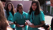 Dia do Coração: Seleção sub-17 em ação na escola e na rua