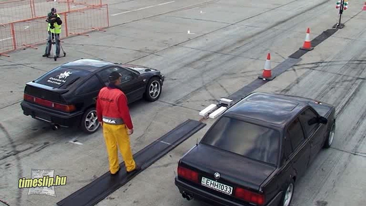 BMW E30 M34 M5 Vs. Honda CRX Turbo