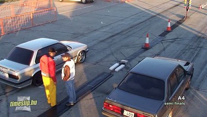 BMW E30 Turbo Vs. Audi 90 Quattro Turbo