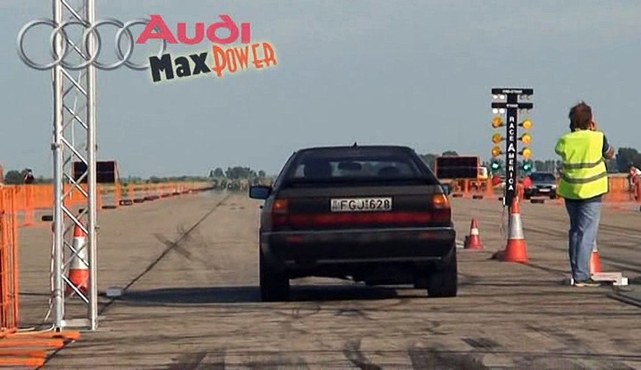 BMW E30 With E34 M5 Motor Vs. Audi 80 Coupe Quattro Turbo