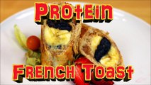 Protein-French-Toast / Gesunde und leckere Fitness Rezepte kochen mit kuQui FIT