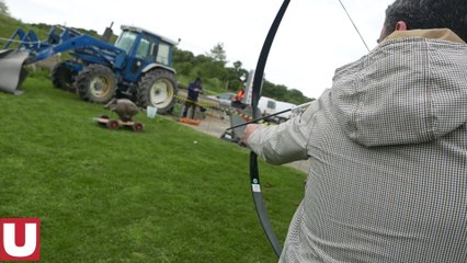 A Laon, des chasseurs préfèrent les flèches aux balles