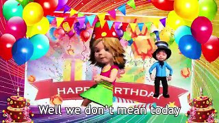 Happy Birthday _ [B-Family] Muffin Songs-Nursery Rhymes -KIDs Song -English Poem