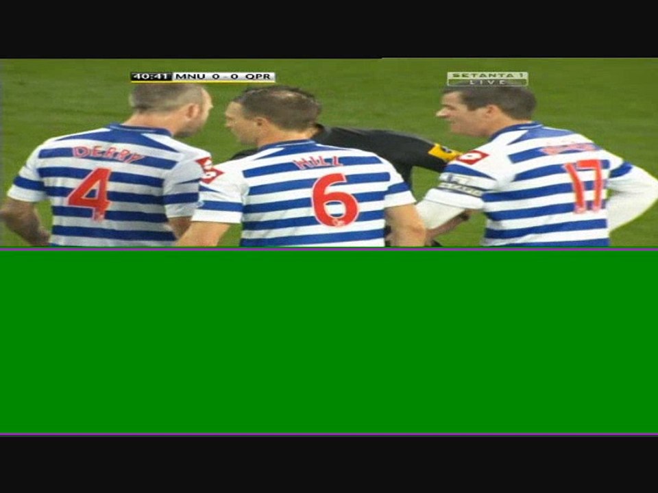 QPR's Derry and Hill confront cheat Ashley Young