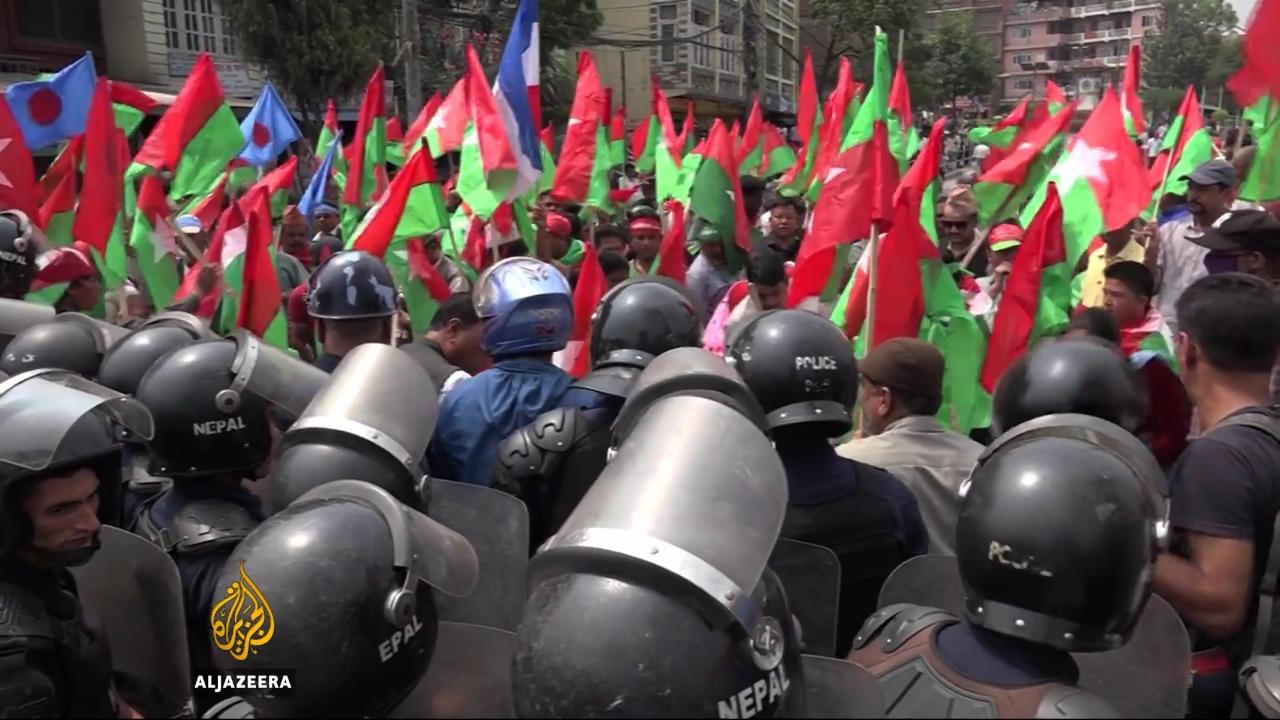 Nepal: Ethnic minorities protest against new constitution