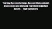 [Read book] The New Successful Large Account Management: Maintaining and Growing Your Most