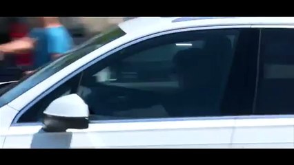 Luka Modric is spat at when leaving the Real Madrid training ground