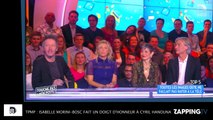 TPMP : Isabelle Morini-Bosc fait un doigt d'honneur à Cyril Hanouna et choque Twitter ! (Vidéo)