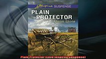 READ book  Plain Protector Love Inspired Suspense READ ONLINE