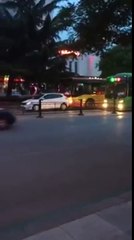 Un road rage avec un chauffeur de bus en Chine
