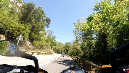 Le col de l'Espigoulier en Duke 690