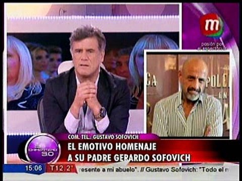 El emotivo homenaje a Gerardo Sofovich