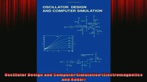 DOWNLOAD FREE Ebooks  Oscillator Design and Computer Simulation Electromagnetics and Radar Full EBook