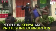 Police Fire Tear Gas On Protesters In Kenya