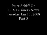 1/15/2008- Part 3 Ron Paul Supporter Peter Schiff On FBN