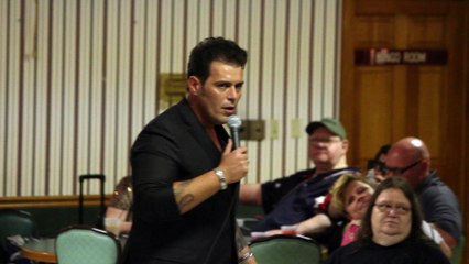 Franz Goovaerts sings 'In The Ghetto' West Virginia May 2016