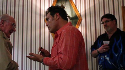 Franz Goovaerts meeting with fans in West Virginia after his concert May 2016