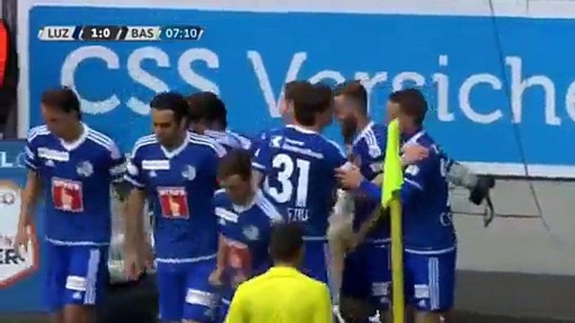 FC Luzern 4-0 FC Basel - Highlights - Swiss Super League 16.05.2016