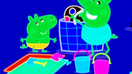 Peppa pig ON THE BEACH--peppa pig en la playa