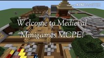 Medieval Minigames MCPE Server trailer