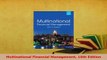 PDF  Multinational Financial Management 10th Edition Download Full Ebook