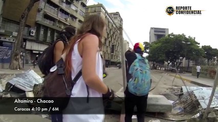 Tras 23 dias de protesta, así estuvo Altamira hoy 6M