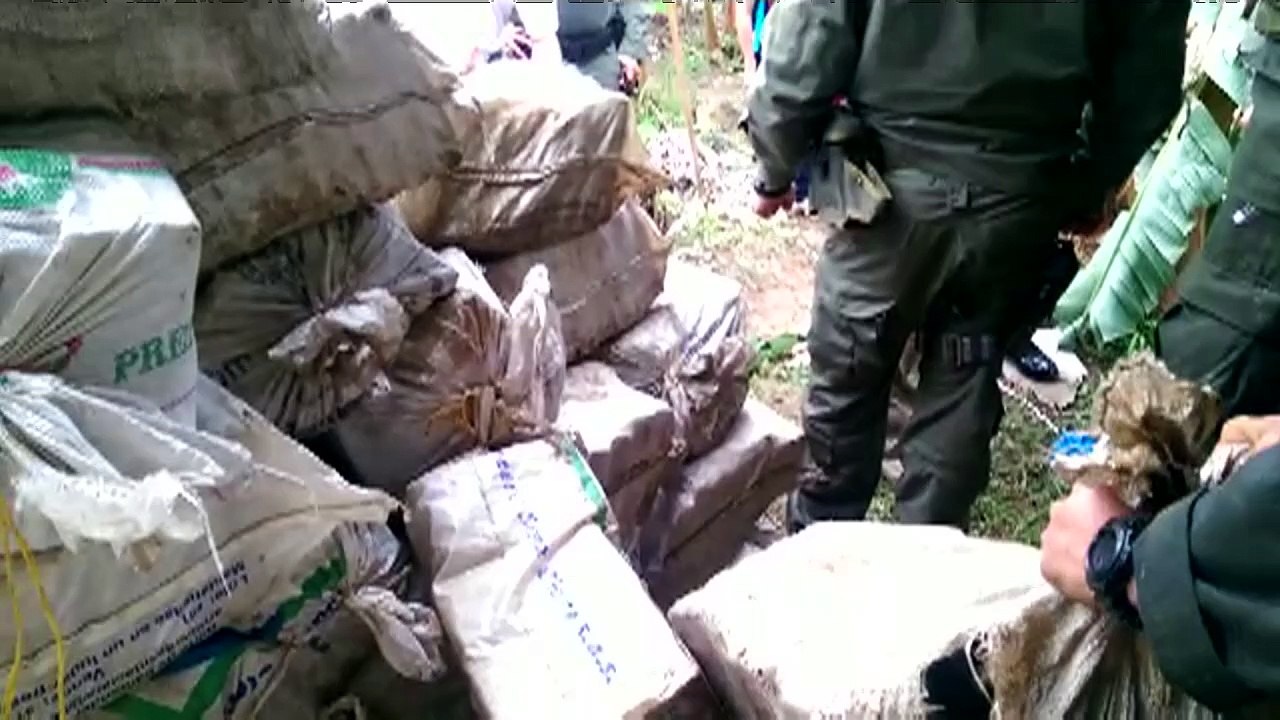 A maior apreensão de drogas da história na Colômbia