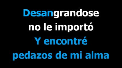Lo busque - Ana Barbara - Karaoke - Letra