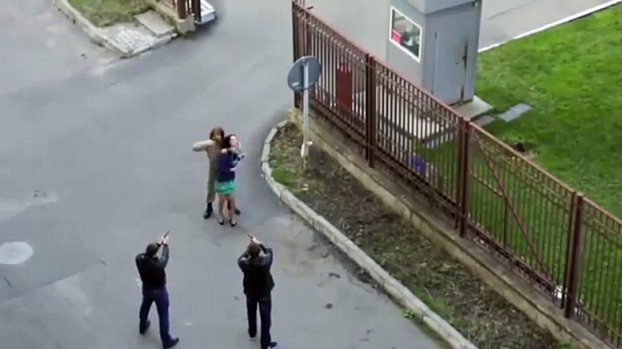 Russian Soldier Atackad Actors On Set Because He Thought That's A Real Kidnaping!