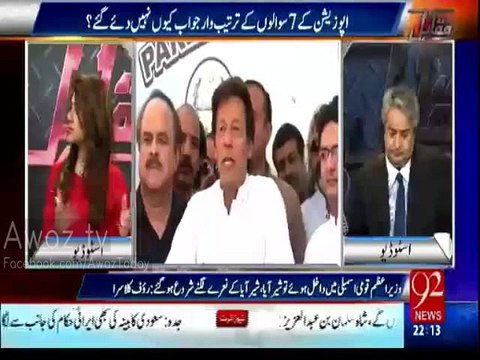 Imran Khan Ne Walkout Karke Sabit Kardiya ke Siyasat Unke Bas ka Kaam Nahi Hai - Rauf Klasra Thrashes IK