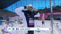 demi-finales 100m dos H - ChE 2016 natation (Lacourt)