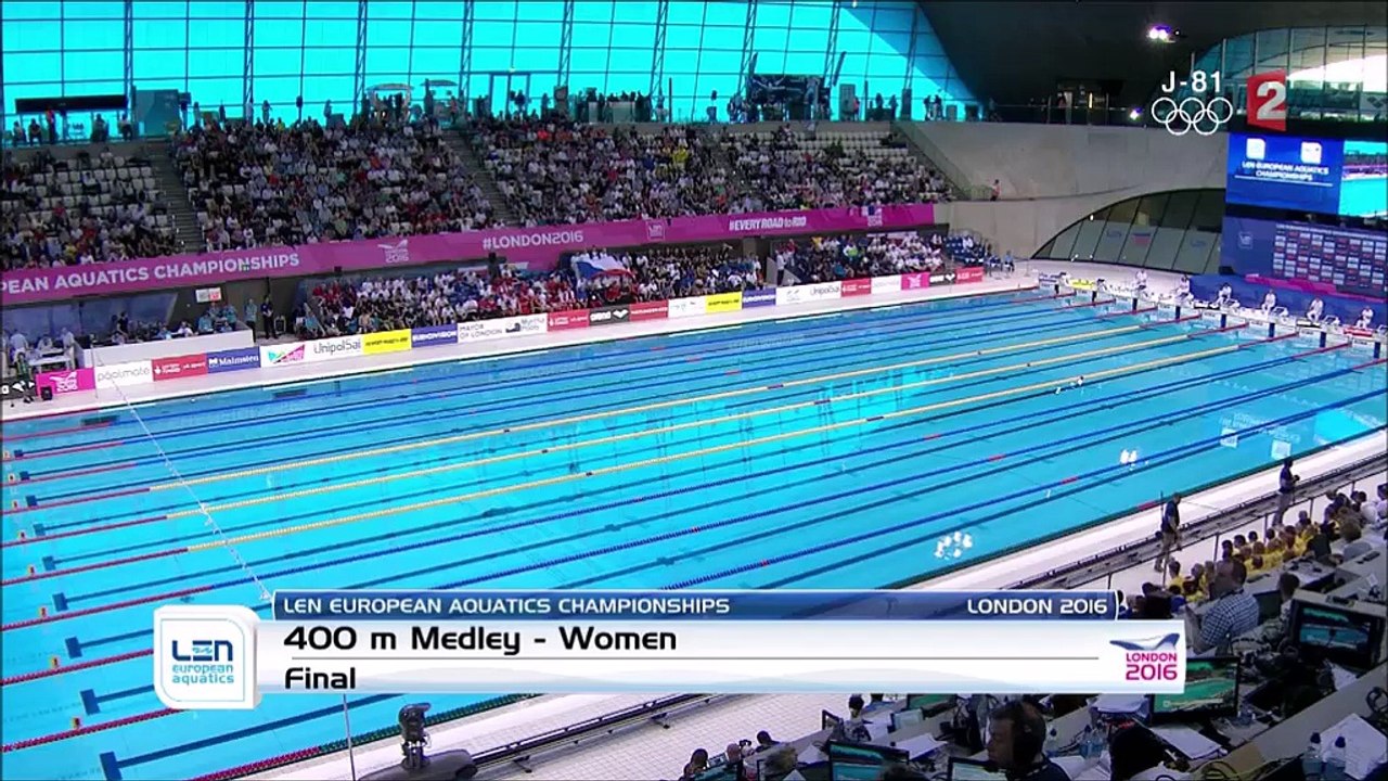 finale 400m 4 nages F - ChE 2016 natation