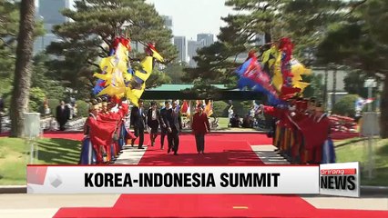 S. Korea, Indonesia agree on cooperative deals at summit