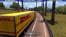 American Truck Simulator: (UPDATED) DHL Truck Mod Now w/Peterbilt 389 v2.0 Skin